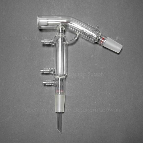 24/40,14/20,Jacketed Distillation Head Short Path Condenser,Lab Glassware