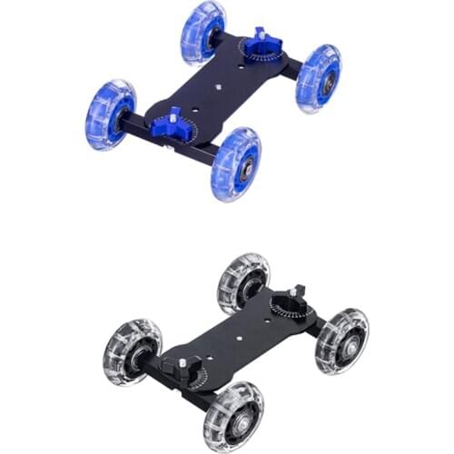 Outdoor Photography Accessories Trolley Camera Rail Car Mini Photography Slide Rail Car Studio Photo