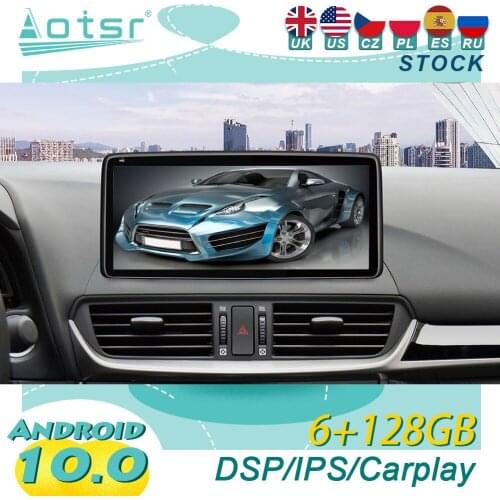 Android 10.0 For Mazda CX-5 2017+ Car GPS Navigation Stereo DVD Player Streaming Media Multimedia Player Head Unit