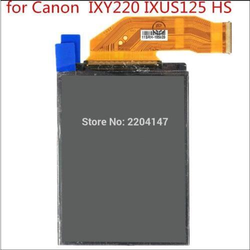 FREE SHIPPING! NEW LCD Display Screen For CANON IXUS230 IXUS125 IXY600F IXUS255 IXY610F of Camera Without Backlight