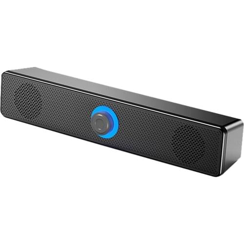Bluetooth 5.0 Sound Speaker 3.5mm Wired Computer Speakers Stereo Subwoofer Sound bar Loudspeaker for Laptop PC Theater TV