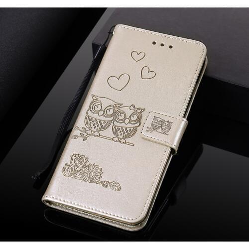 Cute Embossed Love Owl Leather Wallet Case For iPhone 11 Pro Max XR Xs Max X R 11Pro 8 7 6 6S Plus Flip Cover Glove Card Holder