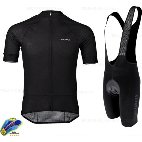 RAUDAX 2020 Summer Cycling Jersey Set Breathable MTB Cycling Clothing Mountain Bike Wear Clothes Maillot Ropa Ciclismo