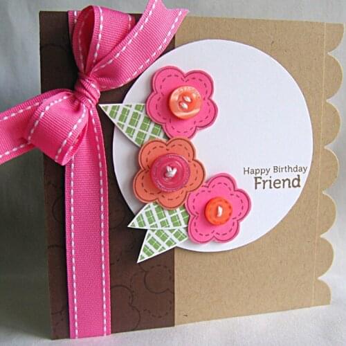 Flower pattern box Metal steel cutting dies Stencil cut die Scrapbook DIY home decoration Album Crafts Paper Card