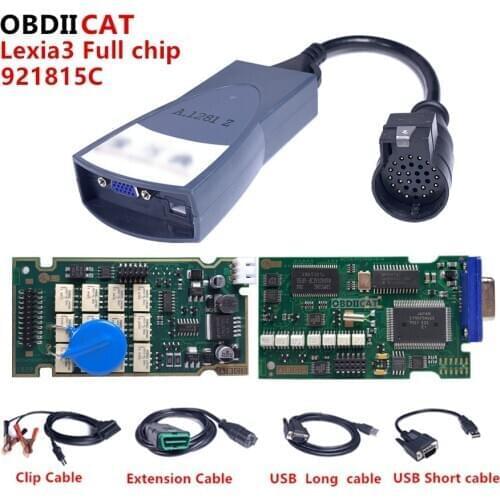 Lexia 3 PP2000 Full Chip 921815C Lexia3 For Citr--oen Peug--eot OEM Diagnostic Tool Diagbox 7.82 Lexia-3 PSA XS Evolution