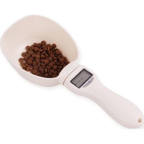 800g Pet Food Scale Cup For Dog Cat Feeding Bowl Kitchen Scale Spoon Measuring Scoop Cup Portable With Led Display