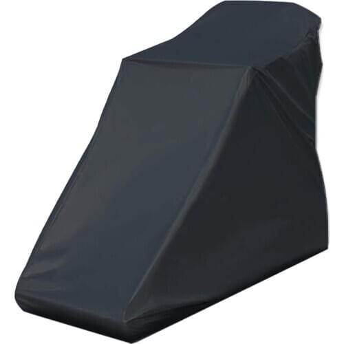 Non-Folding Treadmill Cover Waterproof Treadmill Protective Cover Suitable for Indoor or Outdoor (Black)