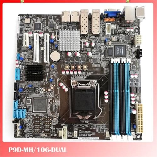 Original Server Motherboard For Asus P9D-MH/10G-DUAL 1150 E3-1230 V3 Good Quality