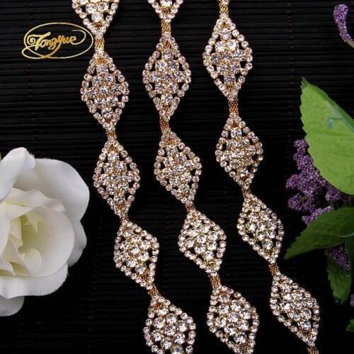 Rectangle Shape Crystal Alloy Bag stickers DIY Sewing Applique https://ae01.alicdn.com/Wedding Dress Decoration Rhinestone Crafts