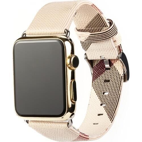 For Apple Watch 6 band 5 4 3 2 1 Leather Strap For iWatch 44MM 40MM 42MM 38MM Genuine Leather Loop For Apple Watch Strap Wrist