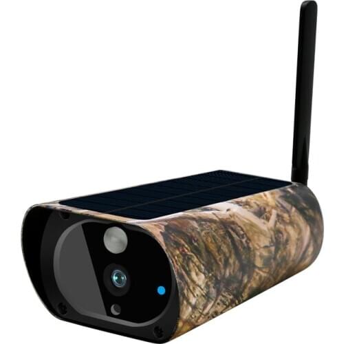 Waterproof Wireless 4G Network Outdoor 1080P 2.0M Solar Battery Power Surveillance Security CCTV PIR Motion 4G SIM IP Camera