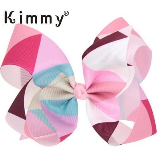 12pcs Extra Large 6 Inch Girls Jumbo Big Hair Bow Hair Clips Boutique bows Headwear 12 difference