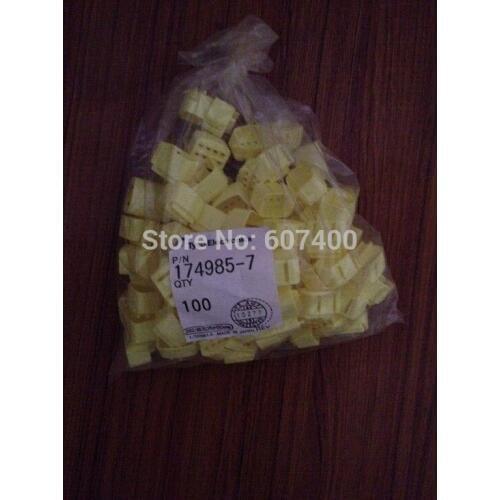 174985-7 CONN CAP DOUBLE LOCK 8POS YELLOW TYCO TE AMP housings connectors terminals 100% new and original parts