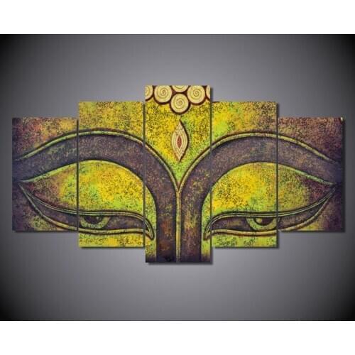 5 Pcs/Set Large Abstract The Abstract Budd Canvas Print Painting Modern Still Life Abstract Wall Art Picture Home Decor HX-019