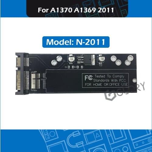 New 3.5" SATA Adapter Card N-2011 6 12 Pin for Macbook Air 11" 13" A1370 A1369 2010 2011
