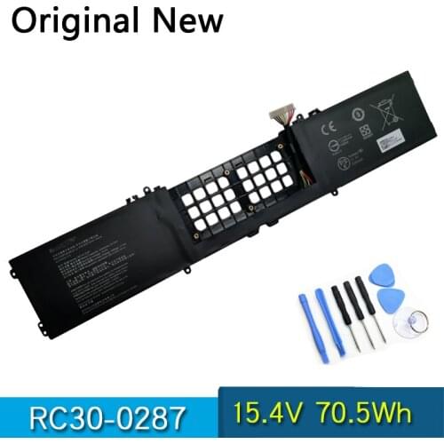 NEW Original RC30-0287 Laptop Battery For Razer Blade Pro 17 2019 2020 RZ09-0287 15.4V 70.5Wh