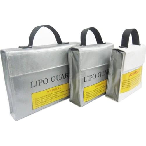 Free Shipping Lipo Guard storage bag Lipo battery safety handbag fireproof Explosion proof for aircraft model batteries