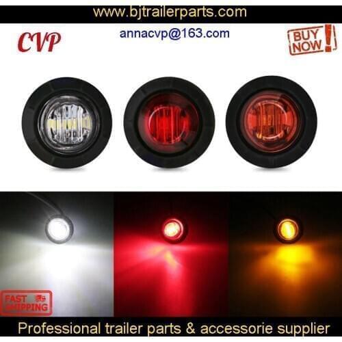 CVP 10-30V, LED Truck Trailer Side Marker Light Clearance Lamps for SUV RV Parts Camper Caravan Accessories
