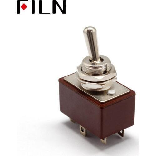 Button switch 2 Position Double row 3A 220V Toggle Switch