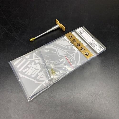 Mini Metal Retractor Barrel Muzzle Brake Barrel for 1/35 Tiger I Tank w/RM-5010 Model Modification Upgrade Kits