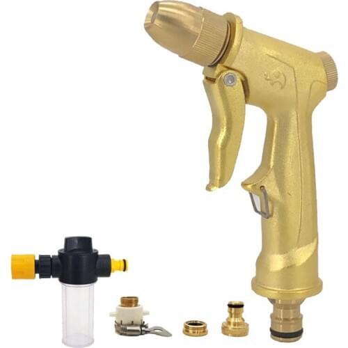 New High Pressure Washer Water Gun Garden Hose Sprinkler Washing Foam Pot Car Wash Sprinkler Cleaning Tool