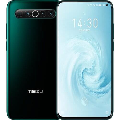 Original Meizu 17 5G Mobile Phone 6.6" 90HZ 2340X1080 8GB RAM 256GB ROM 64.0MP+12.0MP+8.0MP+5.0MP+20.0MP Snapdragon 865 OTA