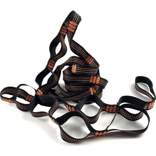 Adjustable Tree Hanging Hammock Straps Climbing Rope Aerial Yoga Hammock Belt