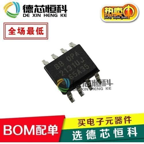 Brand new original TI Texas OPA2131UJ OPA2131 SMD SOP-8 operational amplifier IC can be straight shot