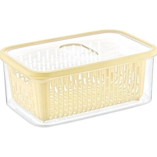 Modern Meleni Home Natural Strainer Fresh storage Container 3,5 lt organizer storage box органайзер rangement коробка для хранения