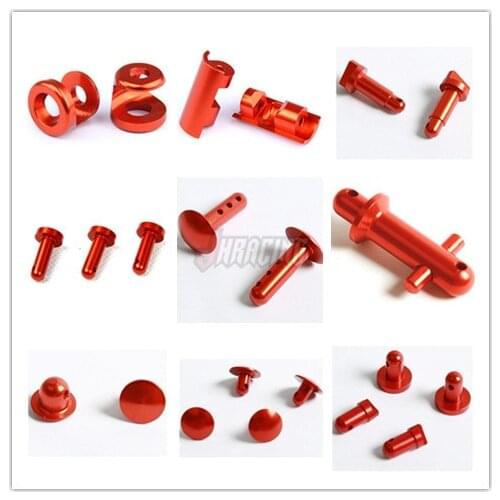 CNC machined all metal fixed pins set for ROVAN KM HPI BAJA 5B 5T 5SC