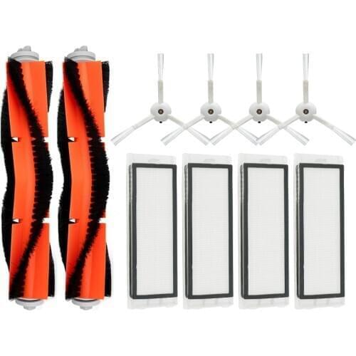 HEPA Filter + Side Brush + Main Brush for Xiaomi Mi Robot Vacuum Cleaner parts accessories roborock S50 S51