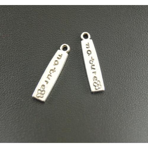 10 Pcs Silver Color Nature Charm Jewelry Making DIY Handmade Craft A951