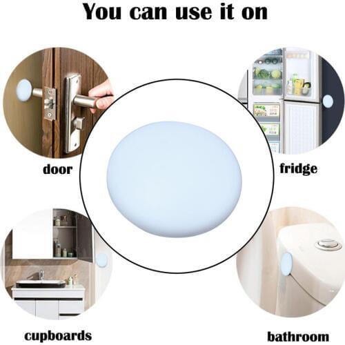 10 X Silicone Wall Protectors Door Edge Corner Bumper Guards Stopper For Baby Kids Self Adhesive Free Shipping