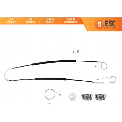 ESC Auto Parts EWR690 Electrical Power Window Regulator Repair Kit Front Right Door for Jaguar X TYPE 1999-2008 Ship From turkey