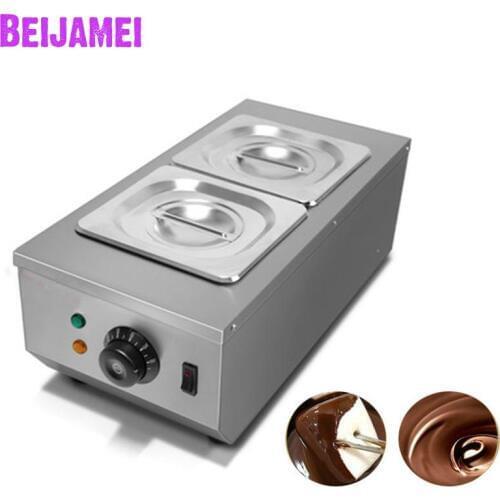 BEIJAMEI commercial chocolate melting pots hot chocolate melting machine electric warmer melter for sale