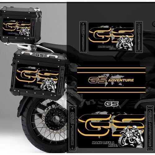 For BMW R1250GS R1250 R 1250 GS GSA HP Trunk Stickers Decal Top Cases Panniers Luggage Aluminium Adventure 2018 2019 2020 2021