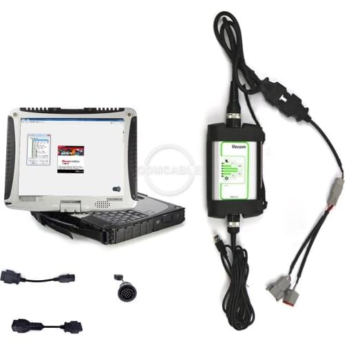 For volvo penta vodia diagnostic tool with cf19 laptop vocom penta marine engine Industrial Engine truck Diagnosis tool