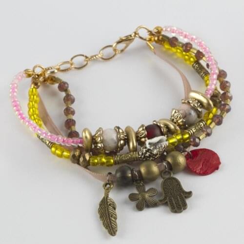 Crystal Ethnic Bracelet