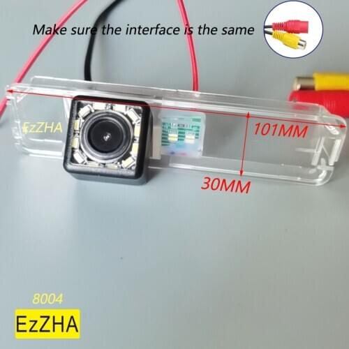 EzZHA For Volkswagen VW Lavida 2008 2009 2010 2011 Car Rear View Reversing Backup Camera 4 8 12 LED