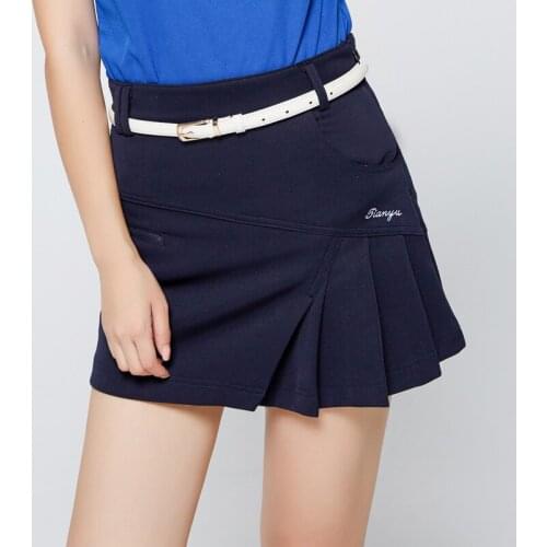 Spring And Summer Golf Short Skirt Ladies Skirt Anti-empty Tennis Badminton Sports Culottes Half Skirt