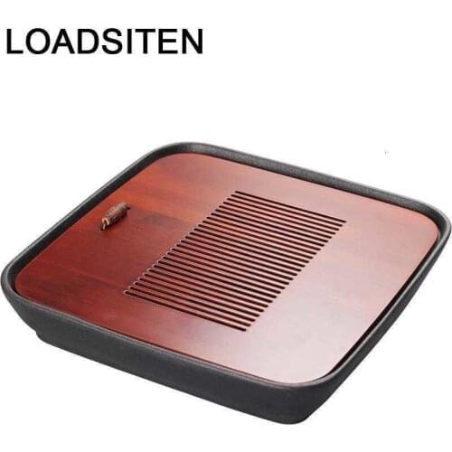 Vassoio Da Portata Ceremony Set Serviertablett Sunum Tepsi Teaware Keukenhulpjes Kung Fu Gongfu Chinese Holder Tea Tray