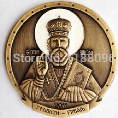 Low price and fast delivery engraved coin Factory outlets religious coins cheap custom metal cast coin medals