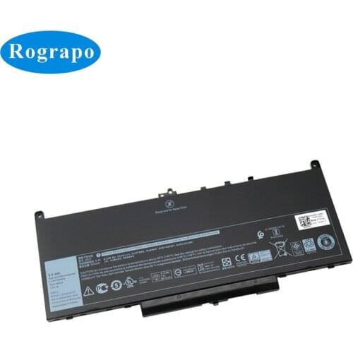 New 7300mAh Genuine J60J5 Replacement Notebook Laptop Tablet Battery For Dell Latitude E7270 E7470 R1V85 MC34Y 242WD 7.6V 55Wh