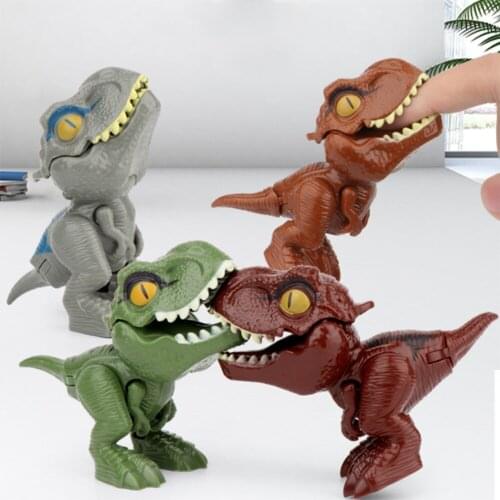 Finger Dinosaur Egg Toy Creative Model Dinosaur Toy Biting Hand Dinosaur Childrens Gifts High Quality Funny The Shape Is Cute