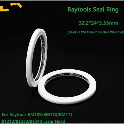 Raytools Spring Seal 32.2*24*3.55mm Seal Ring for Protection Lens Used on BM109 BM111 BT230 BT240 Raytools Fiber Laser Head