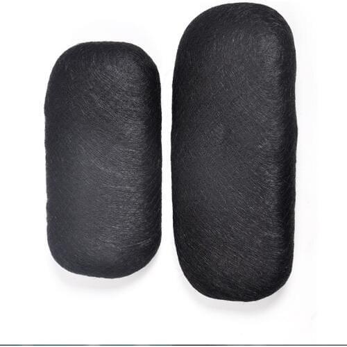 Clip In Hair Chignon Synthetic Fake Bun Fashion Wedding Hair Accessory Hairpiece Big Hair Bun Pad High Ancient Black Ox Horn Wig