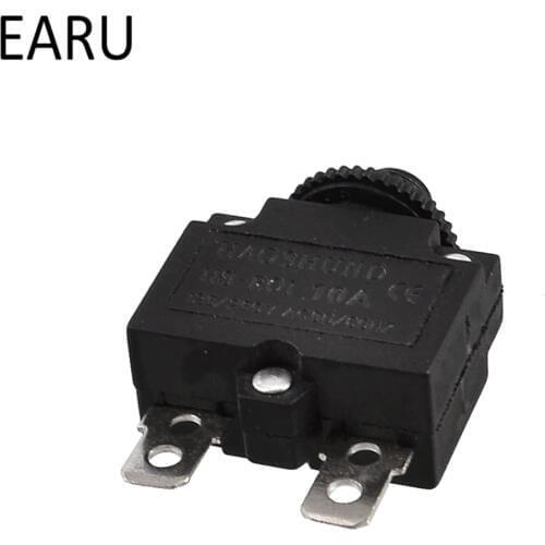 1pc Thermal Switch Circuit Breaker Current Overload Protector 3A,4A,5A,6A ,7A, 7.5A ,8A,10A,15A,18A,20A,25A,30A Overload Switch