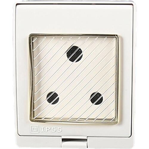 Waterproof 16A 250V 1Way 2Way IP55 Kitchen Outdoor Anti-UV Surface mounted Outlet South Africa India Israel Power Wall Socket