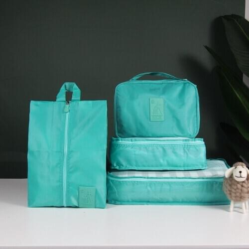 4pcs Makeup bag Multifunction Cosmetic bag beauty Case Make Up Organizer Toiletry bag kits Storage Travel Wash pouch G4