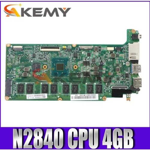 Akemy For Lenovo Chromebook N21 N21-80MG Laptop Motherboard Celeron N2840 CPU 4GB DANL6LMB6B0 5B20H70352 MAIN BOARD